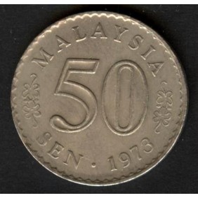 MALAYSIA 50 Sen 1973