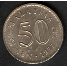 MALAYSIA 50 Sen 1977