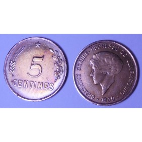 LUXEMBOURG 5 Centimes 1930