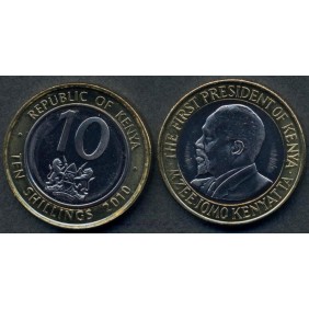 KENYA 10 Shillings 2010...