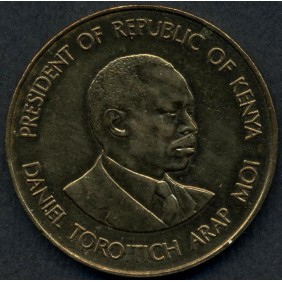 KENYA 10 Cents 1987