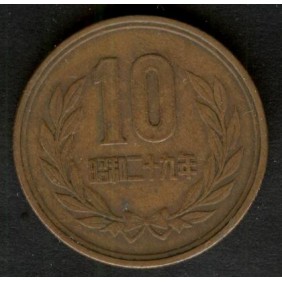 JAPAN 10 Yen 1954
