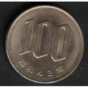 JAPAN 100 Yen 1968