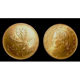 20 LIRE 1957