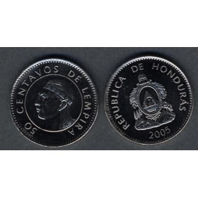 HONDURAS 50 Centavos 2005