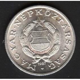 HUNGARY 1 Forint 1987