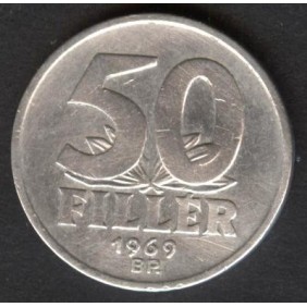 HUNGARY 50 Filler 1969