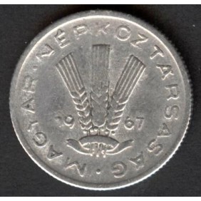 HUNGARY 20 Filler 1967