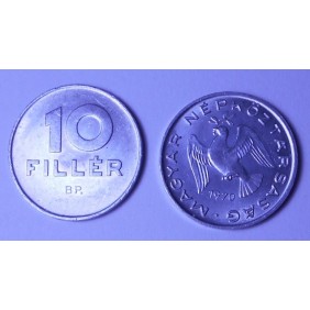 HUNGARY 10 Filler 1970