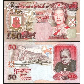 GIBRALTAR 50 Pounds 2006
