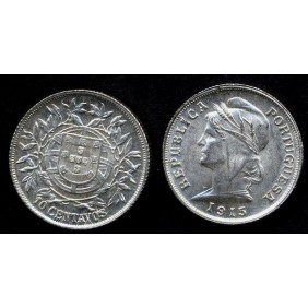 PORTUGAL 10 Centavos 1915...