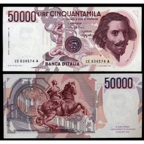 50.000 Lire Bernini 1° Tipo...