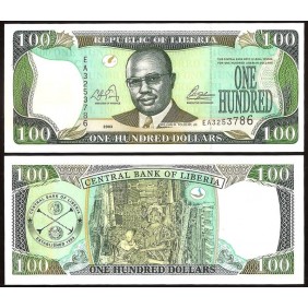 LIBERIA 100 Dollars 2003