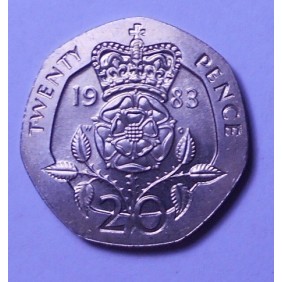 GREAT BRITAIN 20 Pence 1983