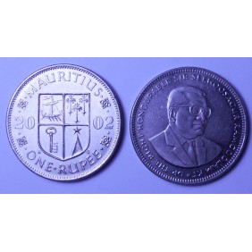MAURITIUS 1 Rupee 2002