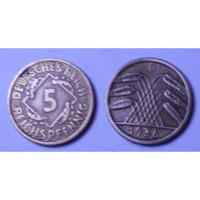 GERMANY WEIMAR REPUBLIC 5...