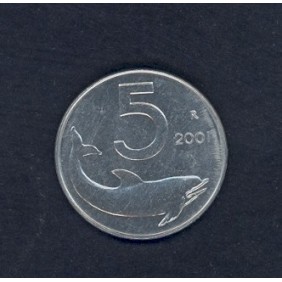 5 LIRE 2001