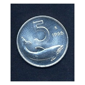 5 Lire 1966 FDC