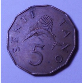 TANZANIA 5 Senti 1973