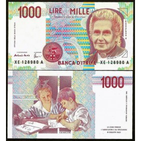 1000 Lire Montessori Serie...