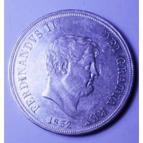 FERDINANDO II PIASTRA 1852 AG