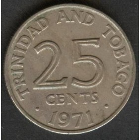 TRINIDAD & TOBAGO 25 Cents...