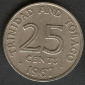 TRINIDAD & TOBAGO 25 Cents...