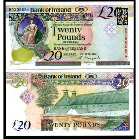IRELAND NORTHERN 20 Pounds...