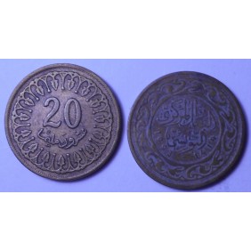 TUNISIA 20 Millim 1993