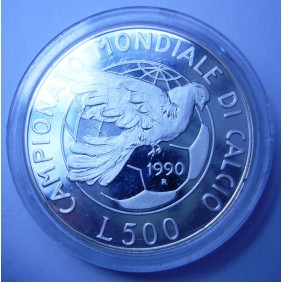 500 Lire 1990 MONDIALI DI...