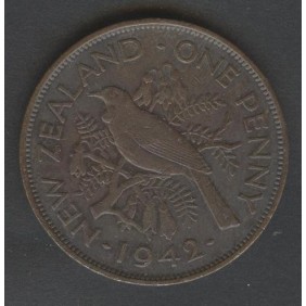 NEW ZEALAND 1 Penny 1942...