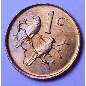 SOUTH AFRICA 1 Cent 1983