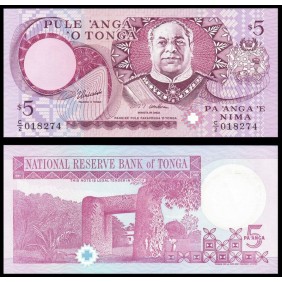 TONGA 5 Pa'anga 1995