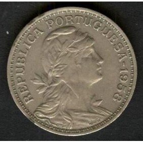 PORTUGAL 50 Centavos 1958