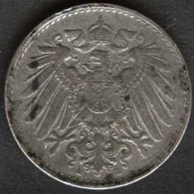 GERMANY EMPIRE 5 Pfennig...