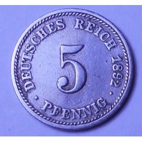 GERMANY EMPIRE 5 Pfennig...