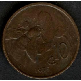 10 CENTESIMI 1935