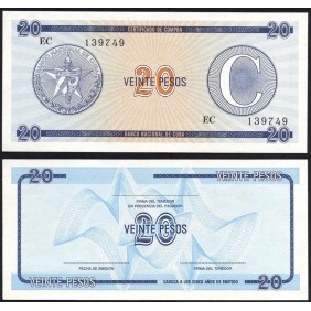 CUBA 20 Pesos 1985