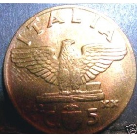 5 CENTESIMI IMPERO 1942