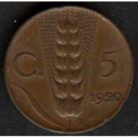5 Centesimi 1920