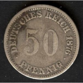 GERMANY EMPIRE 50 Pfennig...