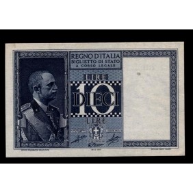 10 Lire 1944 / XXII...
