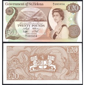SAINT HELENA 20 Pounds 1986