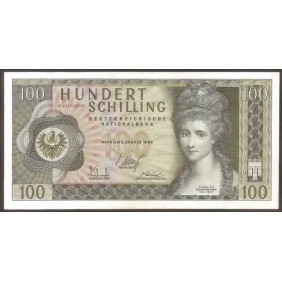 AUSTRIA 100 Schilling 1969