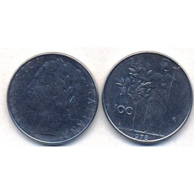 100 Lire 1978 Firma...