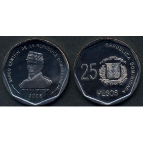 DOMINICAN REPUBLIC 25 Pesos...