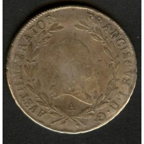 AUSTRIA 20 Kreuzer 1818A AG...