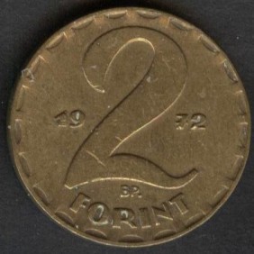 HUNGARY 2 Forint 1972
