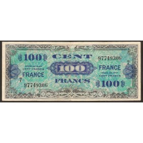 FRANCE 100 Francs 1944