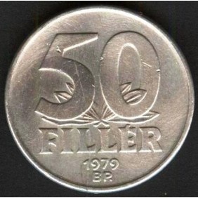 HUNGARY 50 Filler 1979